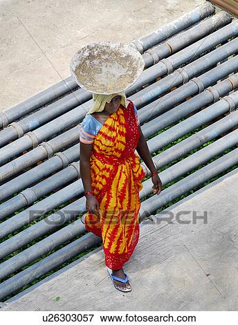 Stock Photo -  woman construction photos various locations . Fotosearch