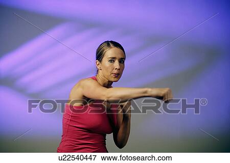 Stock Photo -  woman fitness sport beauty beautiful sexy young. Fotosearch