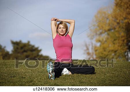 woman fitness spring sexy athletic young yoga View Large Photo Image Stock Photograph - woman fitness spring sexy athletic young yoga . Fotosearch