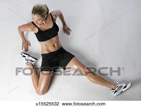 woman sport beauty beautiful sexy young blond View Large Photo Image Stock Image - woman sport beauty beautiful sexy young blond . Fotosearch