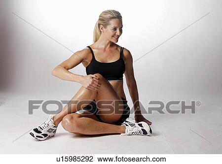 woman sport beauty beautiful sexy young blond View Large Photo Image Stock Image - woman sport beauty beautiful sexy young blond . Fotosearch