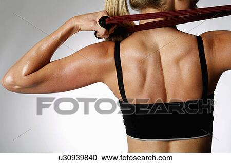 Stock Image -  woman sport beauty beautiful sexy young blond . Fotosearch