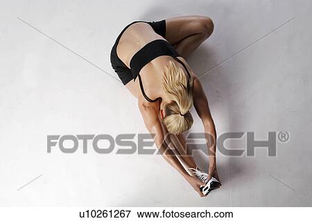 woman sport beauty beautiful sexy young blond View Large Photo Image Stock Photo - woman sport beauty beautiful sexy young blond . Fotosearch