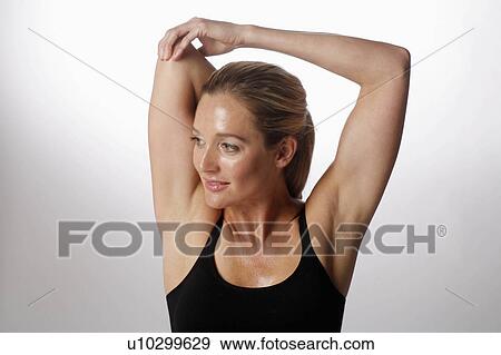 woman sport beauty beautiful sexy young blond View Large Photo Image Stock Photo - woman sport beauty beautiful sexy young blond . Fotosearch