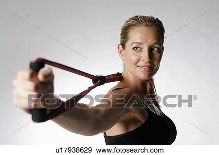 Stock Photo -  woman sport beauty beautiful sexy young blond . Fotosearch