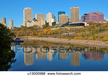autumn landscape downtown core edmonton capitol View Large Photo Image Stock Photo - autumn landscape downtown core edmonton capitol. Fotosearch