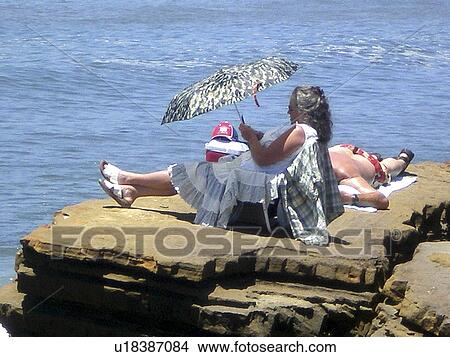 Picture -  beach summer women lifes good females in dress. Fotosearch