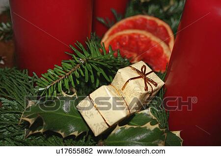 christmas flower decoration xmas candles advent View Large Photo Image Stock Image - christmas flower decoration xmas candles advent. Fotosearch