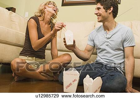 food people couple beautiful young enjoying 20-25 View Large Photo Image Stock Photo - food people couple beautiful young enjoying 20-25. Fotosearch