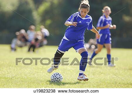 girl soccer school apponequet fairhaven View Large Photo Image Stock Photo - girl soccer school apponequet fairhaven. Fotosearch
