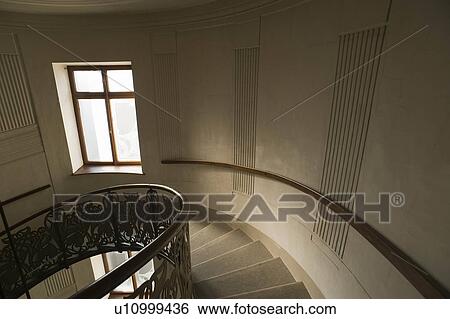 house art circular stairway stairwell wien haus View Large Photo Image Stock Photograph - house art circular stairway stairwell wien haus. Fotosearch