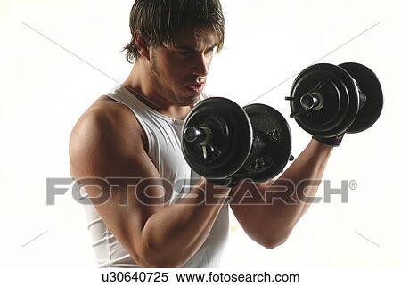 Stock Photography -  people fitness man mann sportlich sportive lanxx. Fotosearch