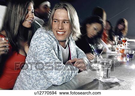 people partying bar 20-25 years 20s 25-30 adults View Large Photo Image Picture - people partying bar 20-25 years 20s 25-30 adults. Fotosearch