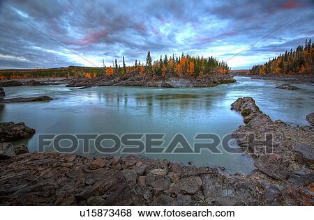 river in northern british columbia rocks forest View Large Photo Image Stock Photo - river in northern british columbia rocks forest. Fotosearch