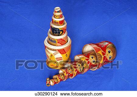 russia nest doll russian matrioshka nesting wood View Large Photo Image Picture - russia nest doll russian matrioshka nesting wood. Fotosearch
