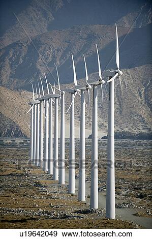 san gorgonio pass wind farm consists over 3000 View Large Photo Image Stock Photo - san gorgonio pass wind farm consists over 3000. Fotosearch