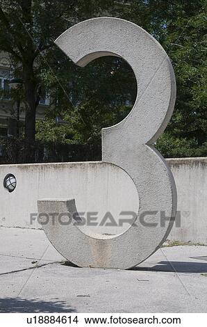school art sculpture number 3 wien one five View Large Photo Image Picture - school art sculpture number 3 wien one five. Fotosearch