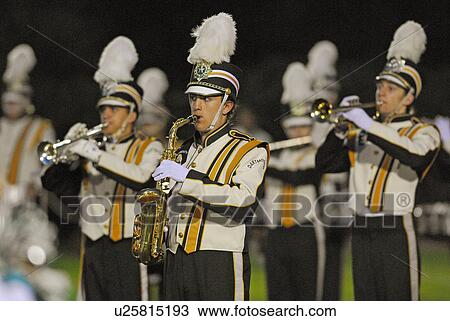 Stock Image -  school dartmouth marching band high. Fotosearch