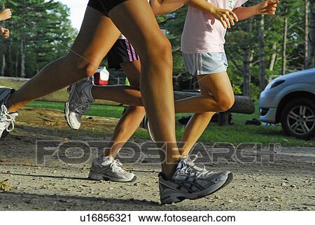 Stock Image -  school gammell high cross country legs. Fotosearch