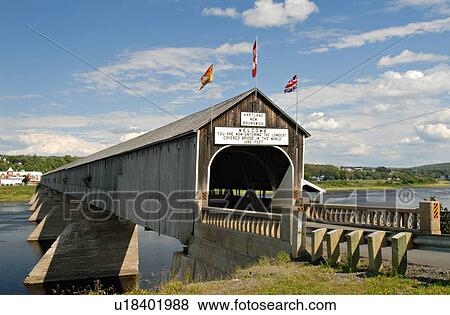 shot longest wooden covered bridge in world new View Large Photo Image Stock Photo - shot longest wooden covered bridge in world new. Fotosearch