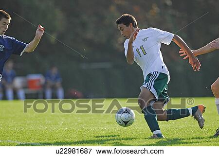 Stock Photo -  soccer school voctech seekonk boys mike. Fotosearch