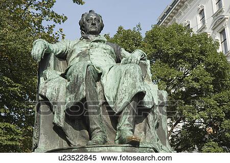 statue wien von edmund hellmer vienna goethe View Large Photo Image Stock Photography - statue wien von edmund hellmer vienna goethe. Fotosearch