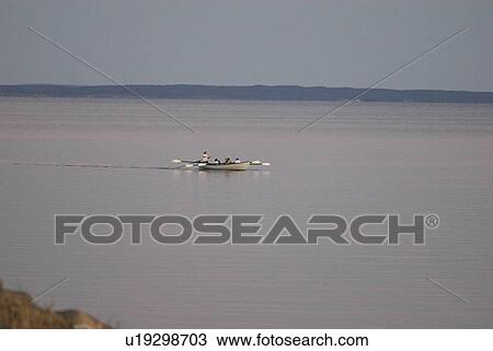 sunset fort phoeni boat crew rows in View Large Photo Image Stock Image - sunset fort phoeni boat crew rows in. Fotosearch