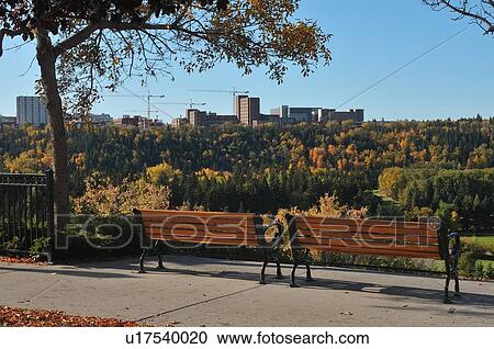 two empty park benches sit invitingly view point View Large Photo Image Stock Image - two empty park benches sit invitingly view point. Fotosearch