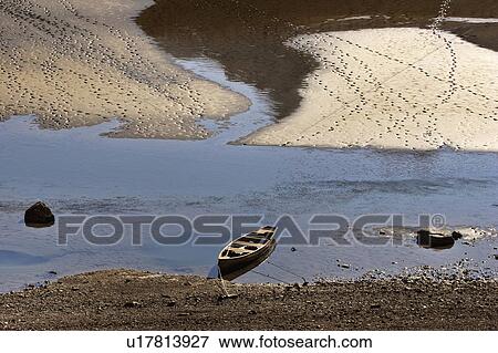 water boat shore medicine lake in jasper park View Large Photo Image Stock Photo - water boat shore medicine lake in jasper park. Fotosearch