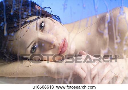 woman water people wellness steiermark styria View Large Photo Image Stock Image - woman water people wellness steiermark styria. Fotosearch