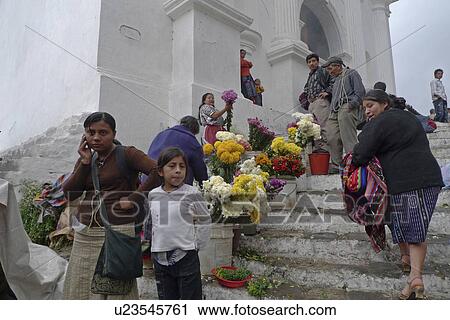 花 Guatemala 売り手 中央アメリカ ラテン語 ストックイメージ U Fotosearch