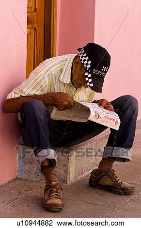 abstract man old reading newspaper pink walls in View Large Photo Image Stock Image - abstract man old reading newspaper pink walls in. Fotosearch