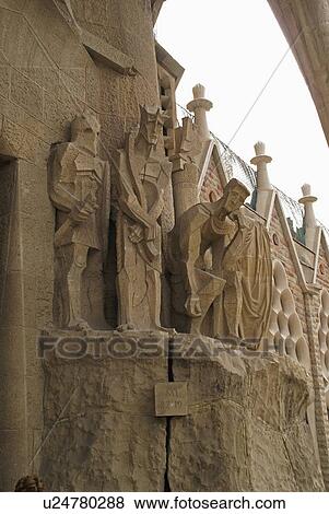 architect barcelona carving cathedral church la View Large Photo Image Stock Photo - architect barcelona carving cathedral church la. Fotosearch