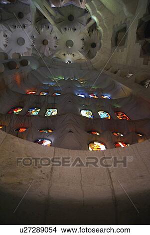 Picture -  architect barcelona cathedral church fantasy la. Fotosearch