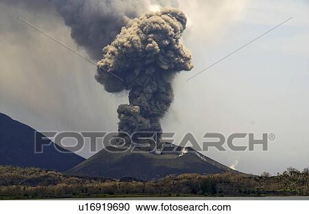 ash eruption holiday new britain guinea papua View Large Photo Image Stock Image - ash eruption holiday new britain guinea papua. Fotosearch