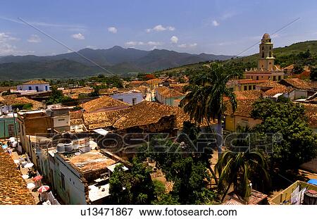 beautiful aerial scenic skyline taken church old View Large Photo Image Stock Photo - beautiful aerial scenic skyline taken church old. Fotosearch