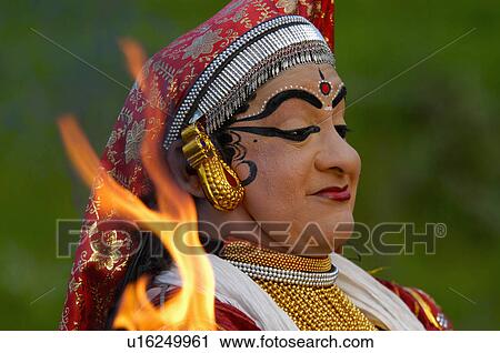 beauty fire kathakali female costume margi dress View Large Photo Image Stock Image - beauty fire kathakali female costume margi dress. Fotosearch