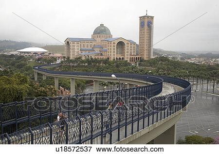 Stock Photo -  brazil aparecida basilica latin america religion. Fotosearch