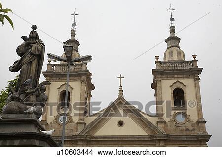 Picture -  brazil detail old cathedral aparecida latin of brazil. Fotosearch
