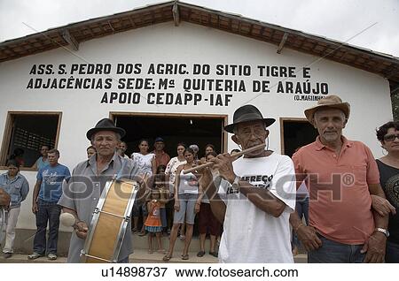 Stock Photo -  brazil local musicians workshop event . Fotosearch