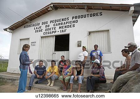 Stock Photography -  brazil members small producers assocation set up. Fotosearch