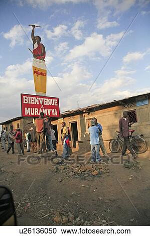 burundi beer advert in village gitera africa sub View Large Photo Image Stock Image - burundi beer advert in village gitera africa sub. Fotosearch