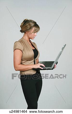 business computer fashion people girl internet View Large Photo Image Picture - business computer fashion people girl internet . Fotosearch
