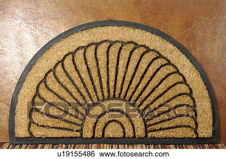 Stock Photograph -  business design pattern coir floor mat display. Fotosearch