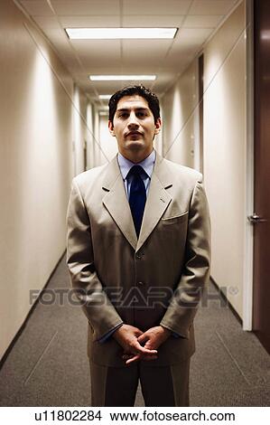 business office portrait standing in corridor View Large Photo Image Picture - business office portrait standing in corridor. Fotosearch