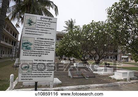Stock Photograph -  cambodia tuol sleng museum prison torture khmer. Fotosearch