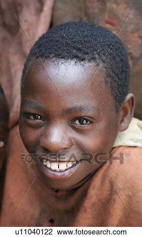 Stock Image -  child children burundi boy gitera africa sub of burundi. Fotosearch