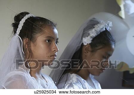 child children guatemala catholic first mass el View Large Photo Image Picture - child children guatemala catholic first mass el . Fotosearch