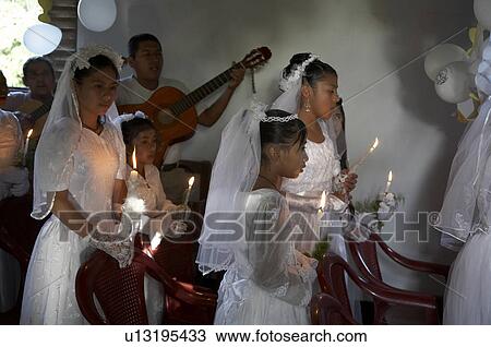 child children guatemala catholic first mass View Large Photo Image Stock Image - child children guatemala catholic first mass . Fotosearch