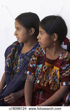 child children guatemala mayan indian girls el View Large Photo Image Picture - child children guatemala mayan indian girls el . Fotosearch